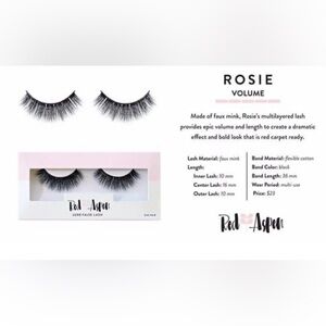 Red Aspen Faux Mink Lashes Rosie, NIB